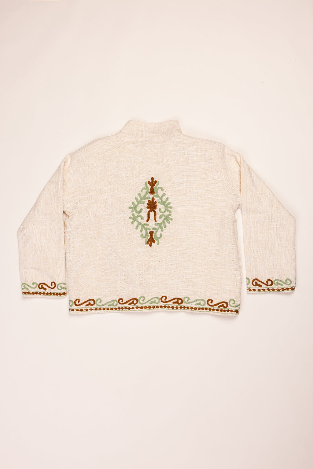 Color: Beige - Roor Jacket back view