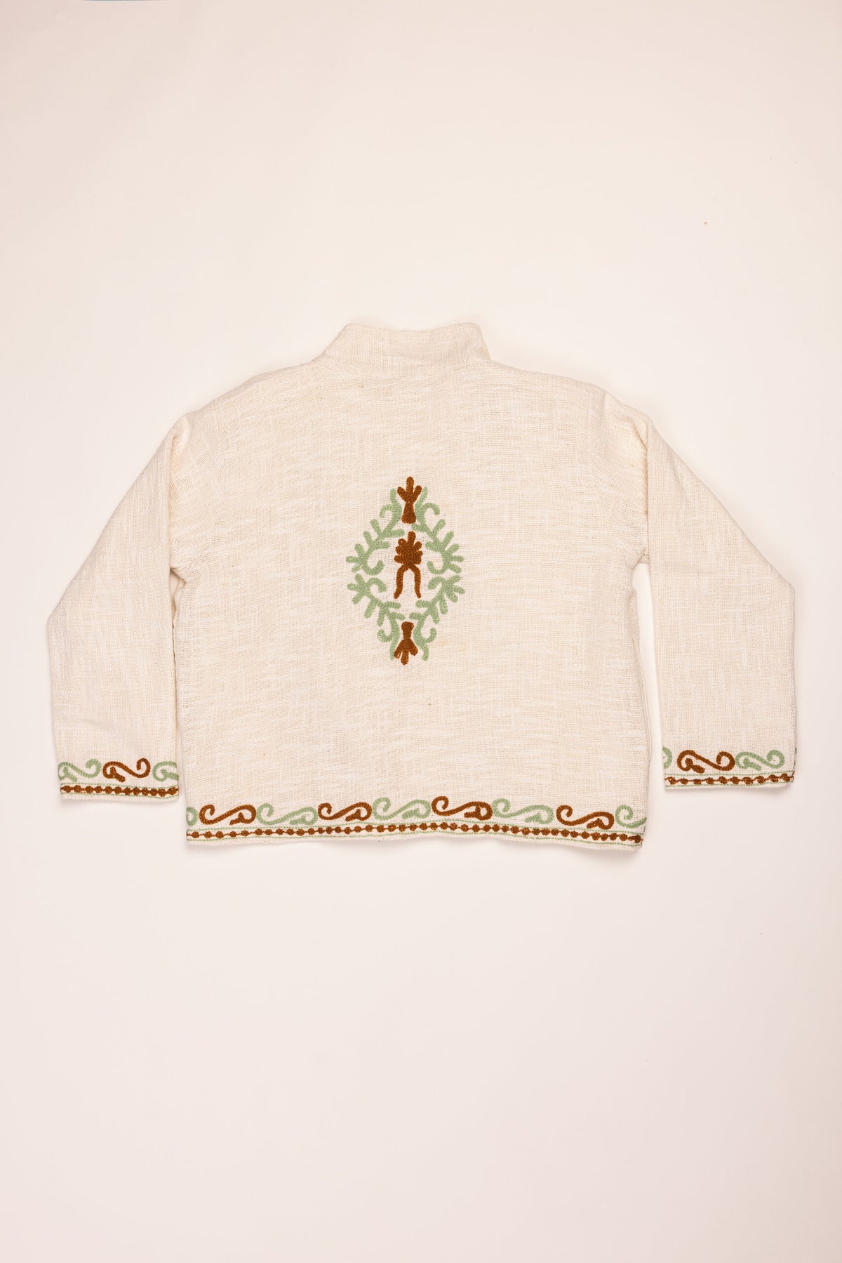 Color: Beige - Roor Jacket back view