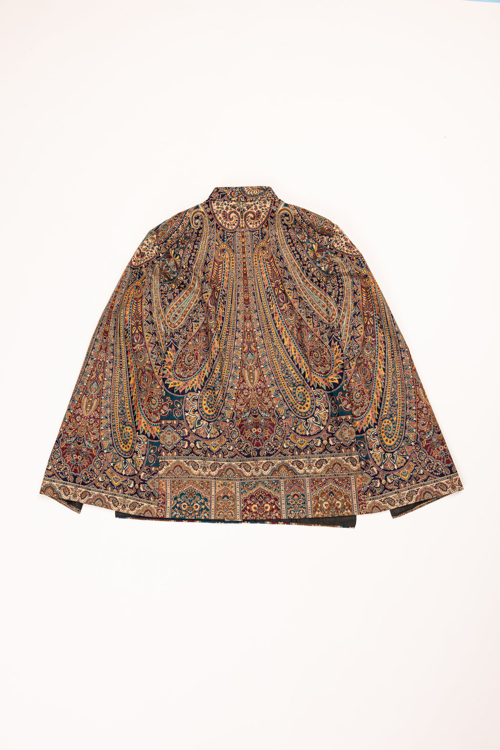Color: Black - Aarohi Poncho behinde view