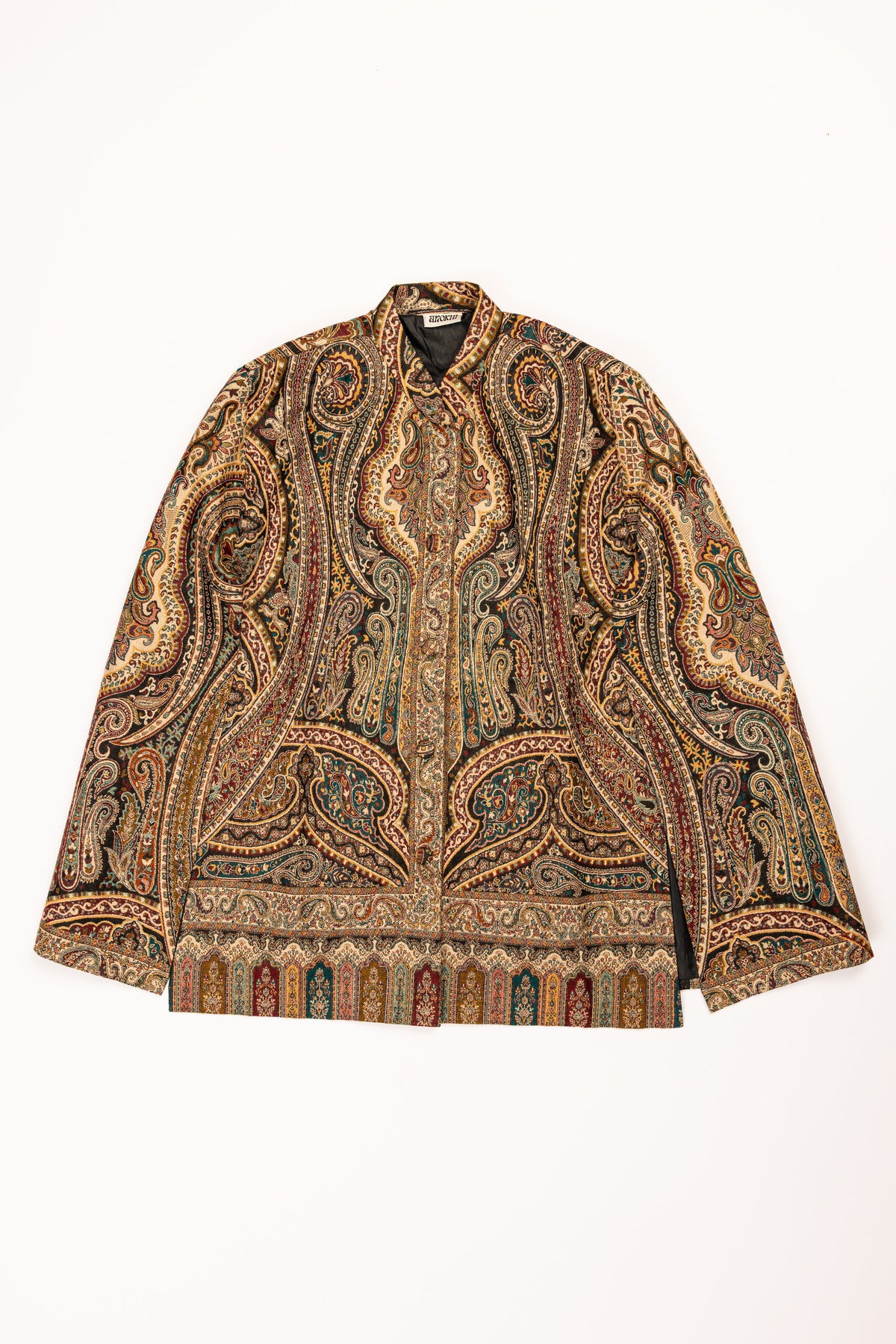 Color: Black - Bahaar Poncho front view