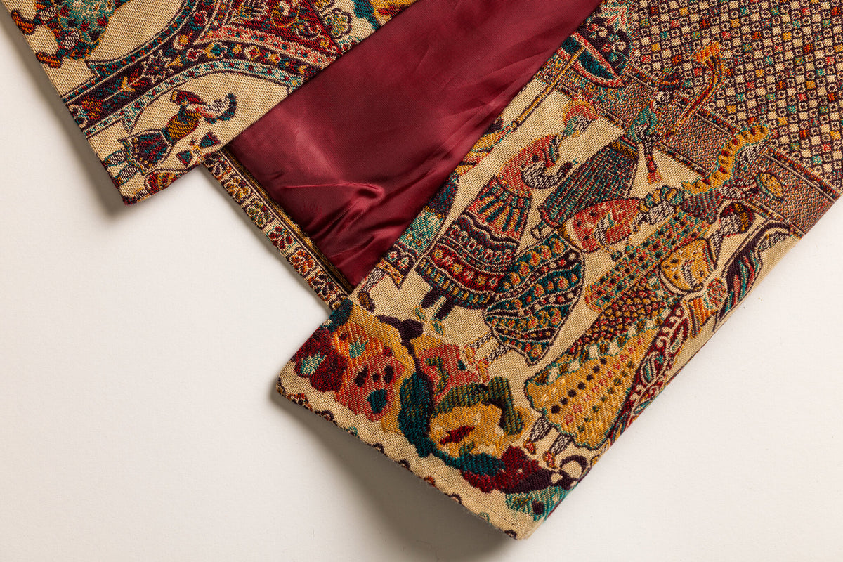 Color: multicolor- kahani Poncho close split