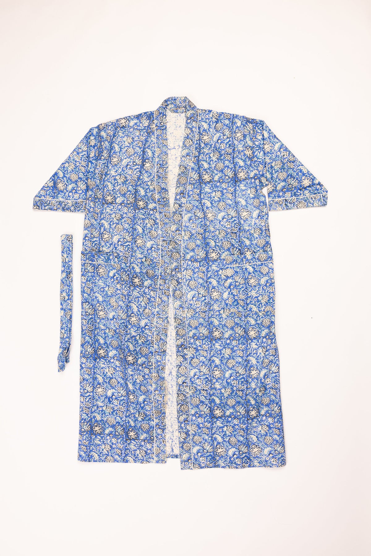 Color: Blue - leher rhobe front
