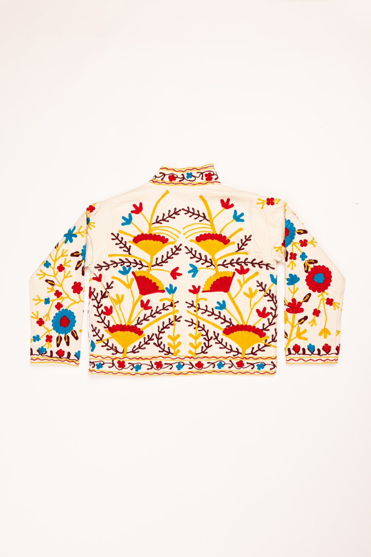 Color: Yellow - Noor Jacket back view