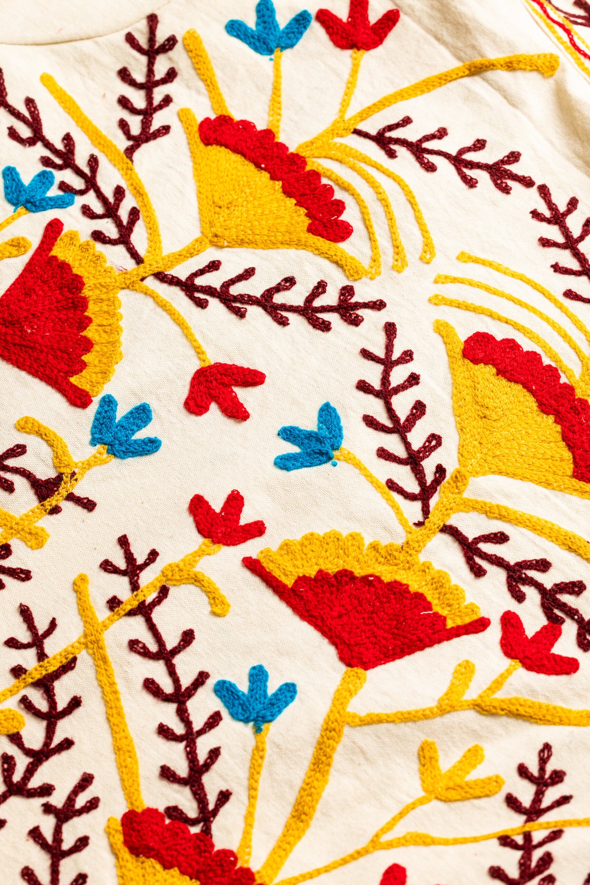 Color: Yellow - Noor Jacket details view