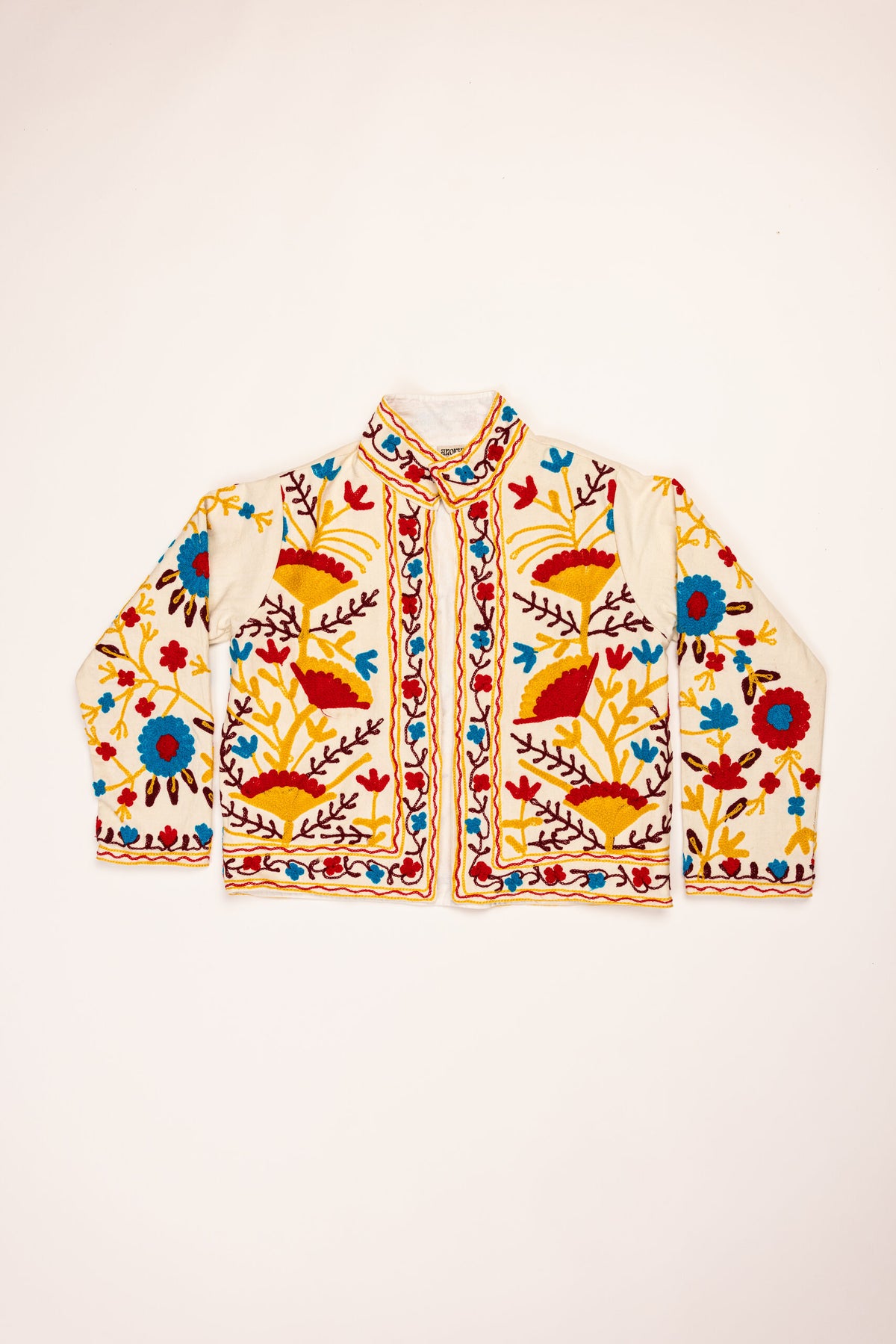 Color: Yellow - Noor Jacket front view