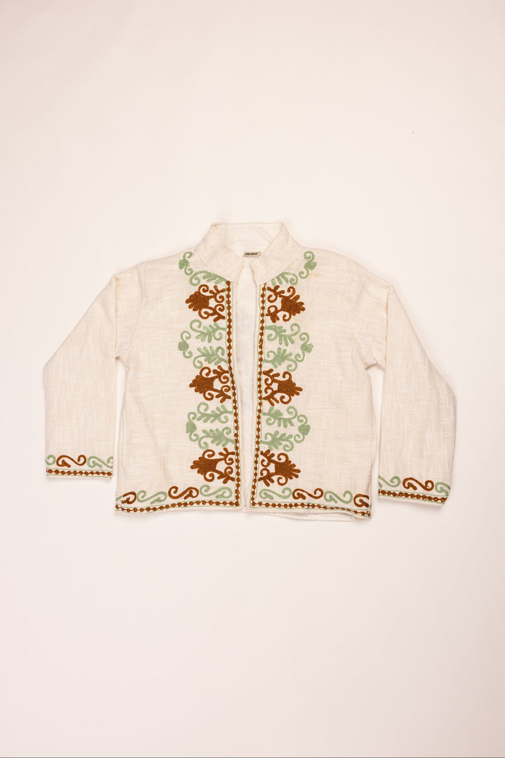 Color: Beige - Rooh Jacket front view