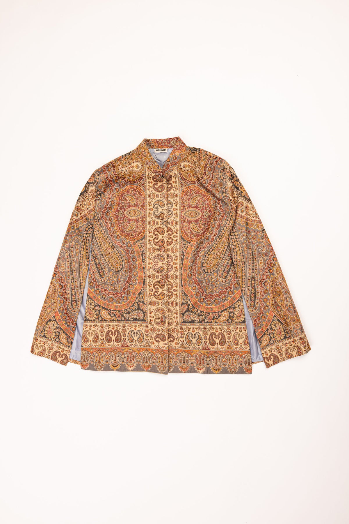 Color: Gold - Sohni Poncho front view